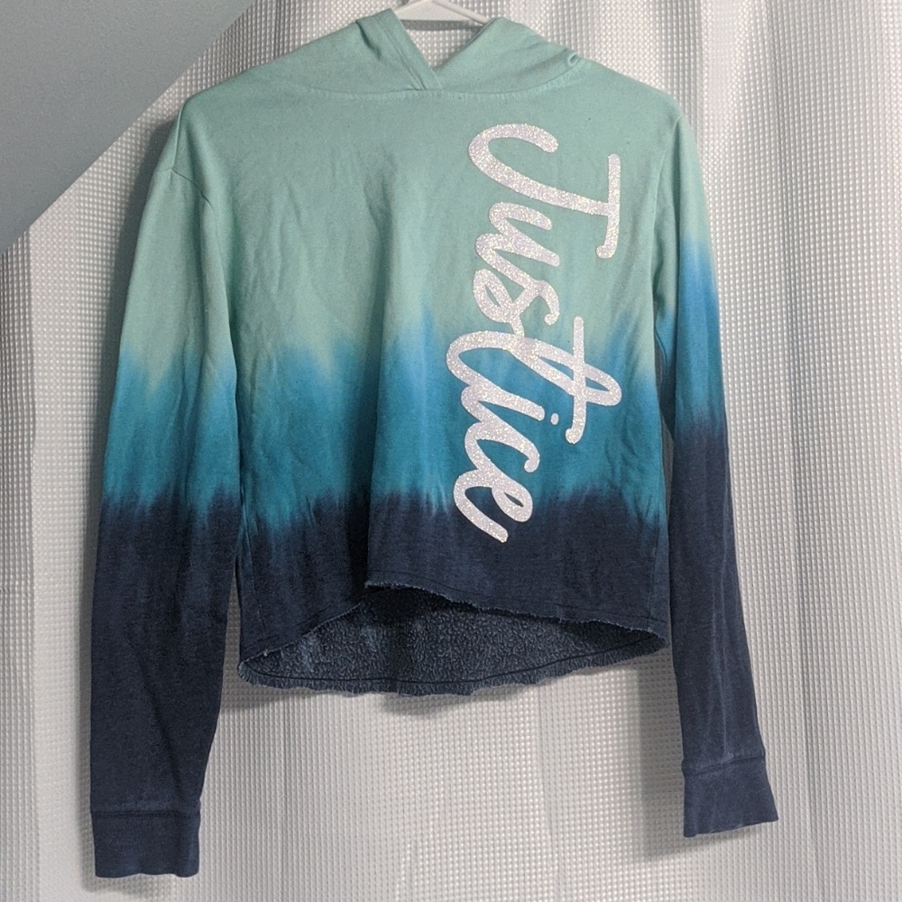 Justice Cropped Hoodie